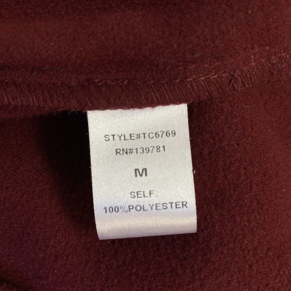 Fashion Nova Blazer Womens Medium Red Waterfall Belted Jacket Office Casual Fall - Picture 10 of 11